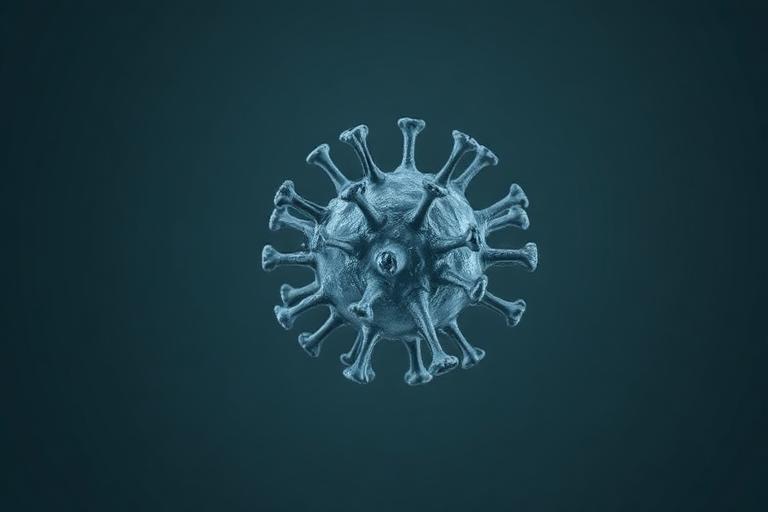 Scientific illustration of the SARS-CoV-2 spike protein